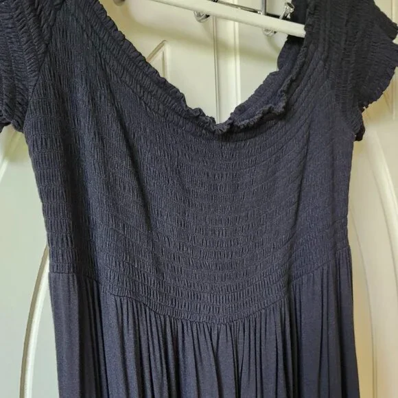 Maxi jersey knit Maternity Dress - Picture 2 of 3
